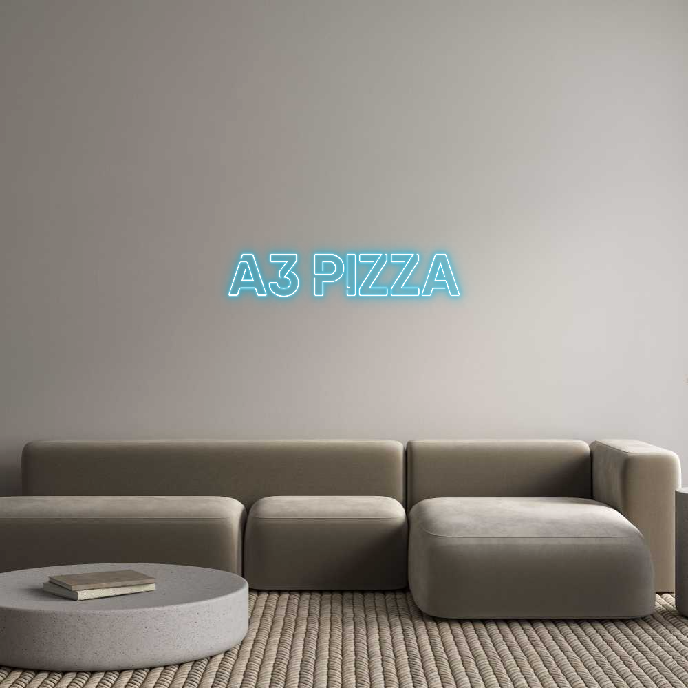 CUSTOM DESIGNED: A3 pizza