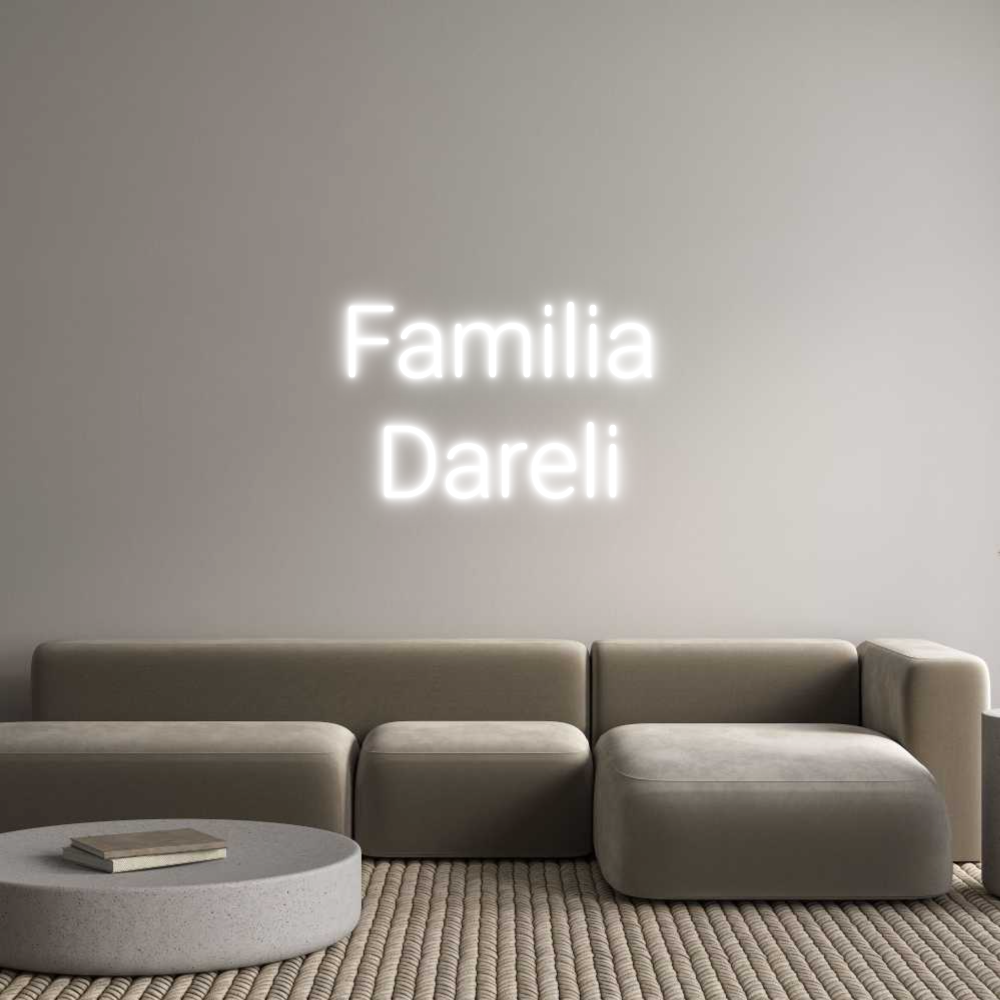 CUSTOM DESIGNED: Familia
Dareli