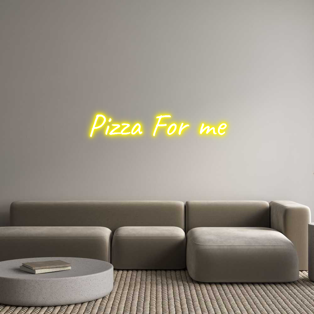 CUSTOM DESIGNED: Pizza For me