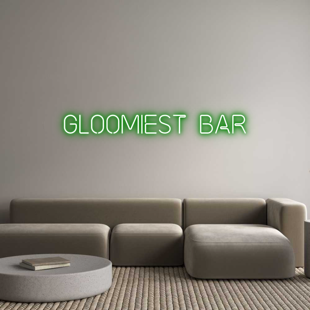 CUSTOM DESIGNED: Gloomiest bar