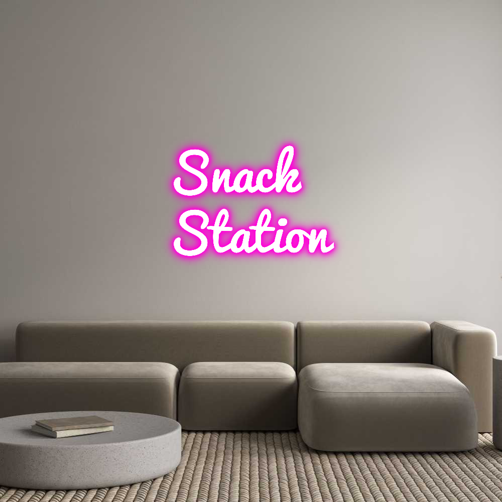 CUSTOM DESIGNED: Snack
Station