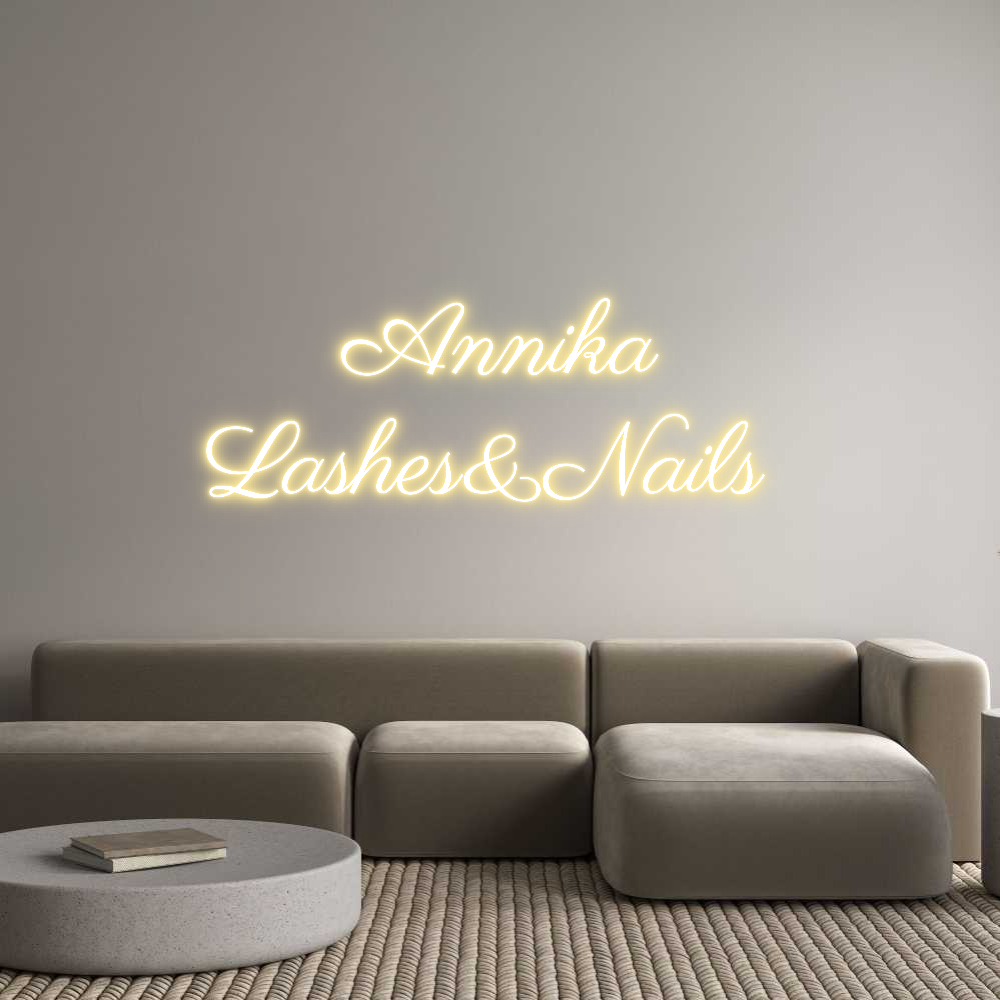 CUSTOM DESIGNED: Annika
Lashe...