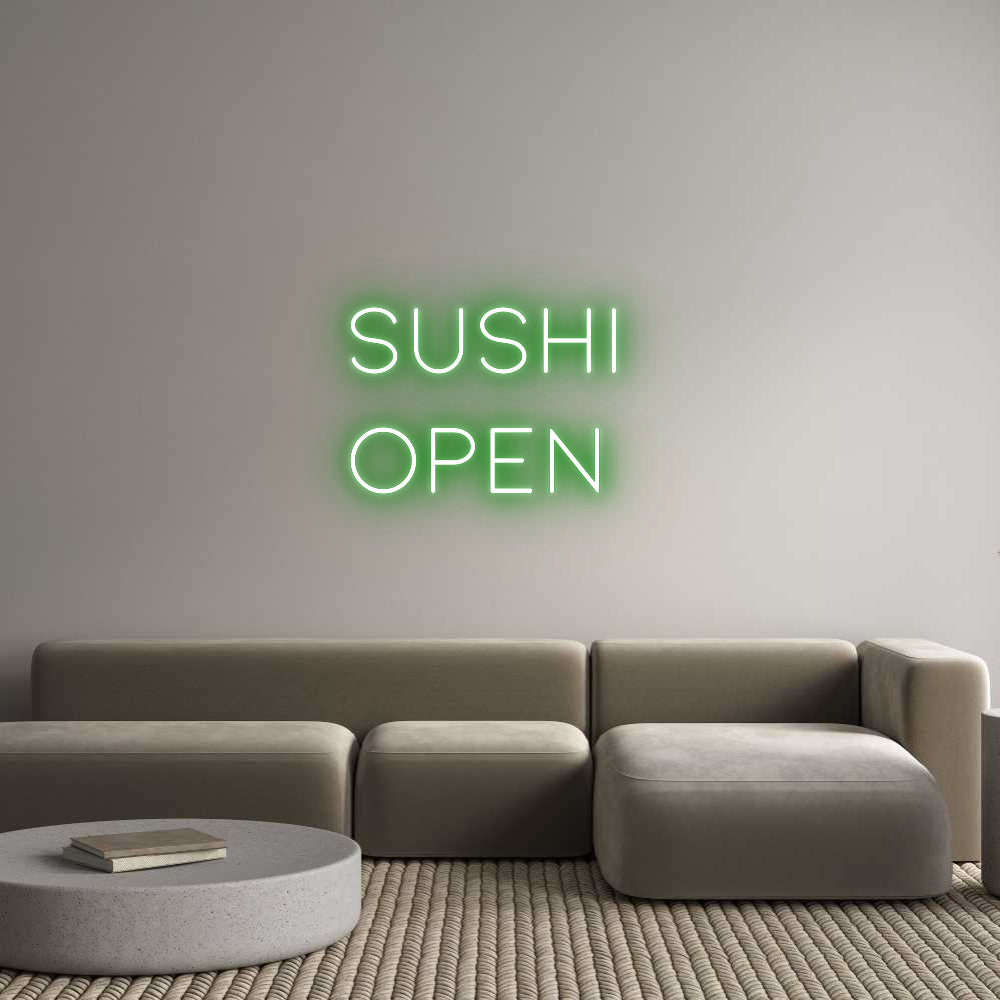 INDIVIDUELL GESTALTET: Sushi 
offen