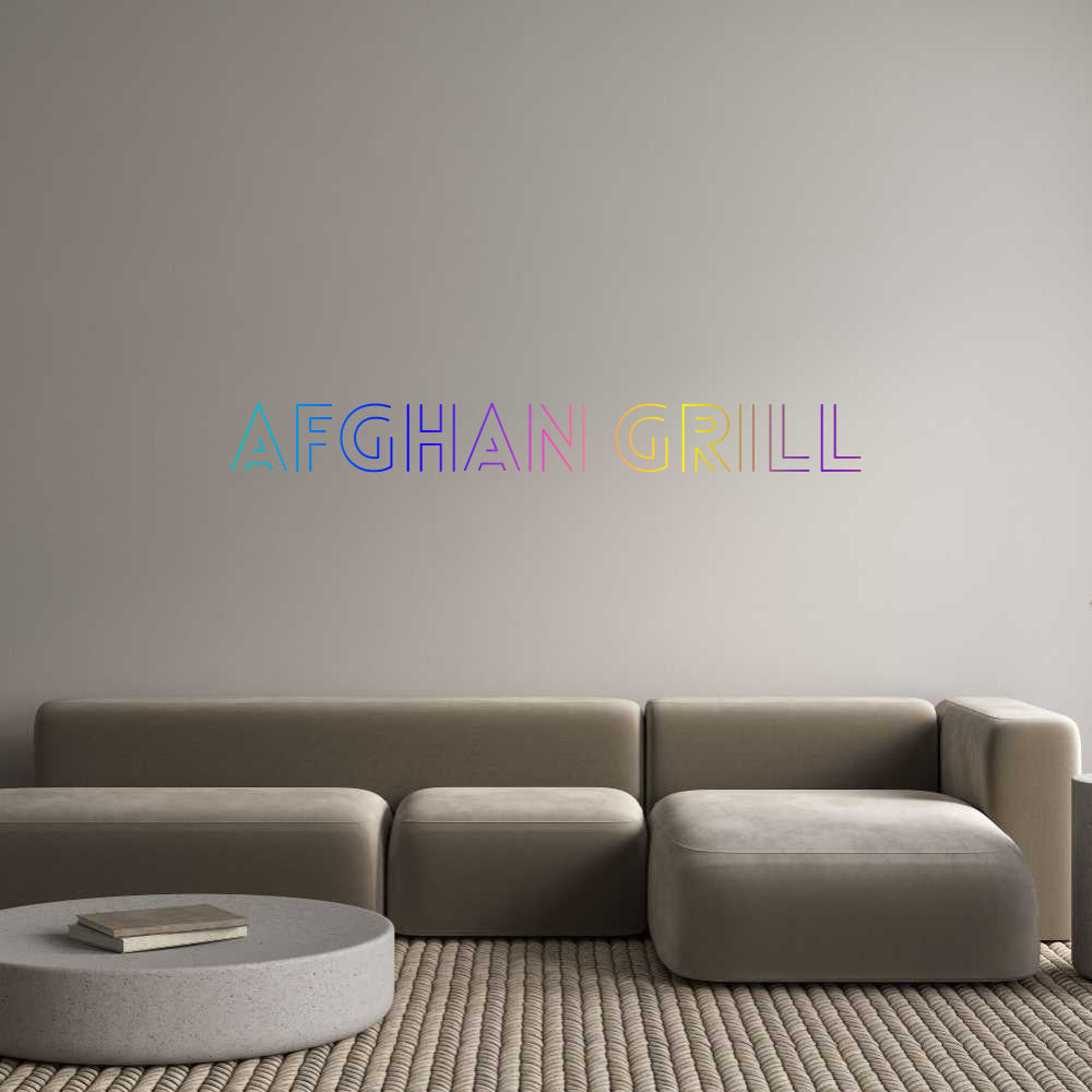 CUSTOM DESIGNED: Afghan grill