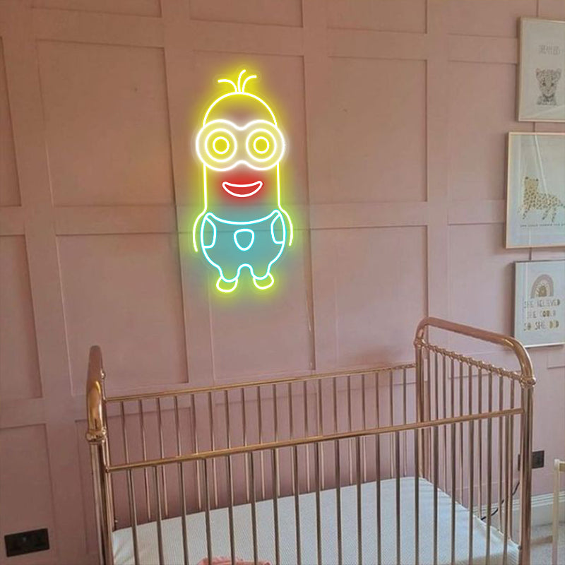 Anime Minion Neonschild für Zimmer