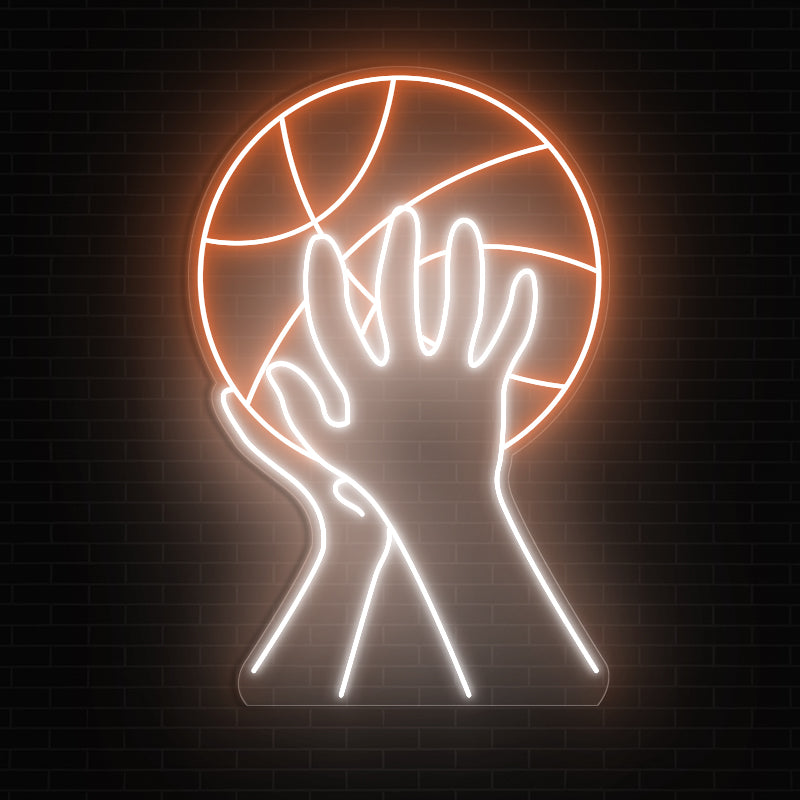 Basketball Neon Sign For Room