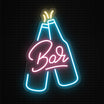 neon bar signs