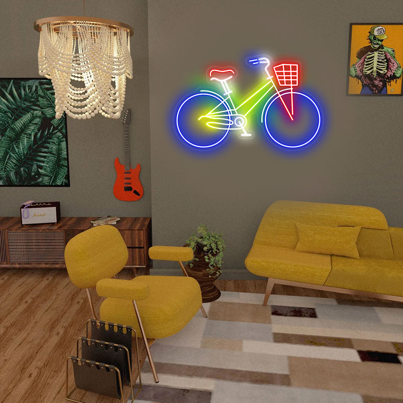 Bike Neon Sign For Living Room