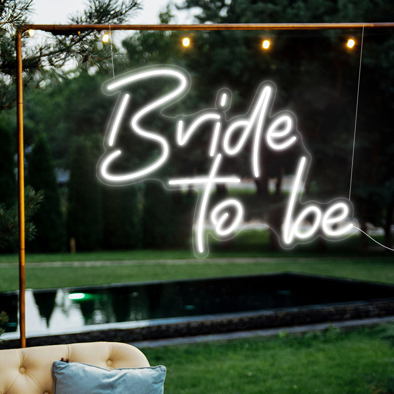 Bride To Be Neon Sign