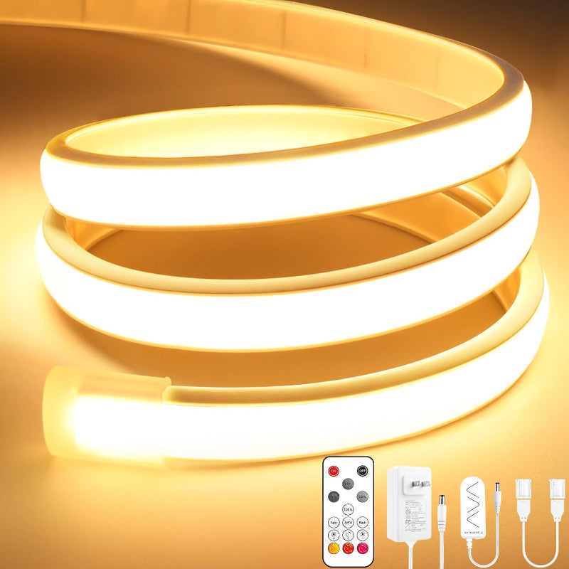 Warm White 24V COB LED Strip Light Set