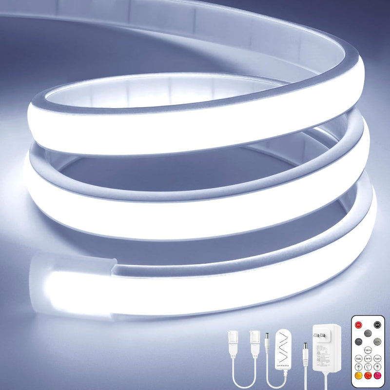 White 24V COB LED Strip Light Set