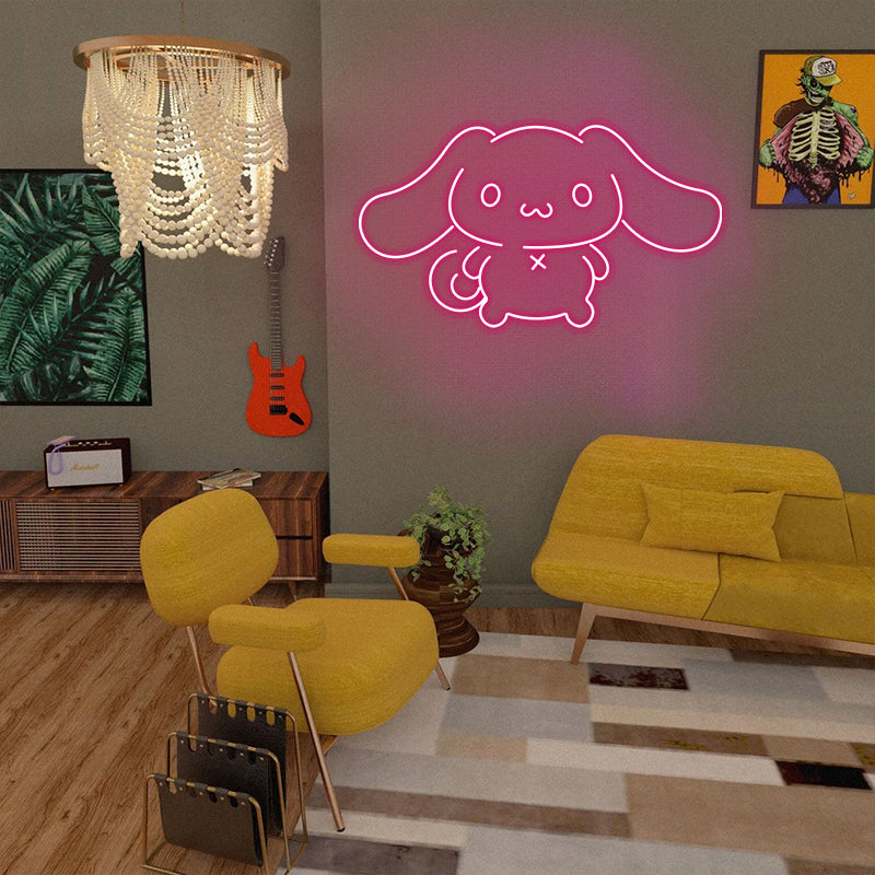 Cinnamoroll Neon Sign For Teens