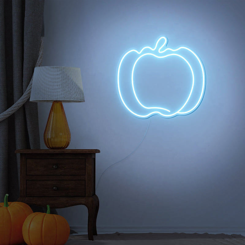 Fall Pumpkin Neon Sign For Home Decor