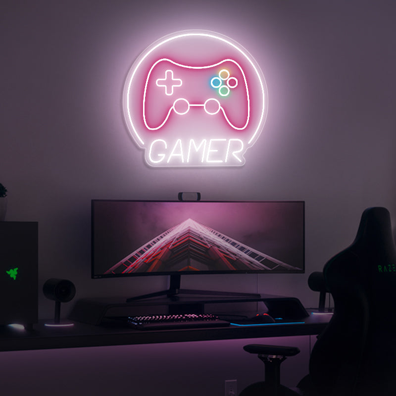 Game Controller Gamer Neon Sign