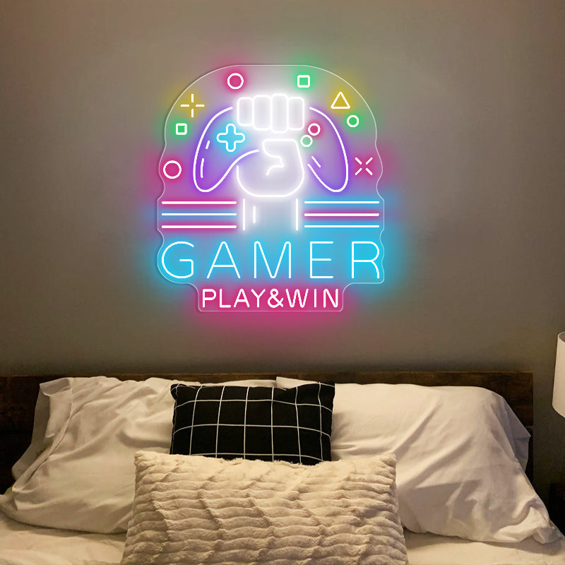 Game Winer Gamer Neon Sign