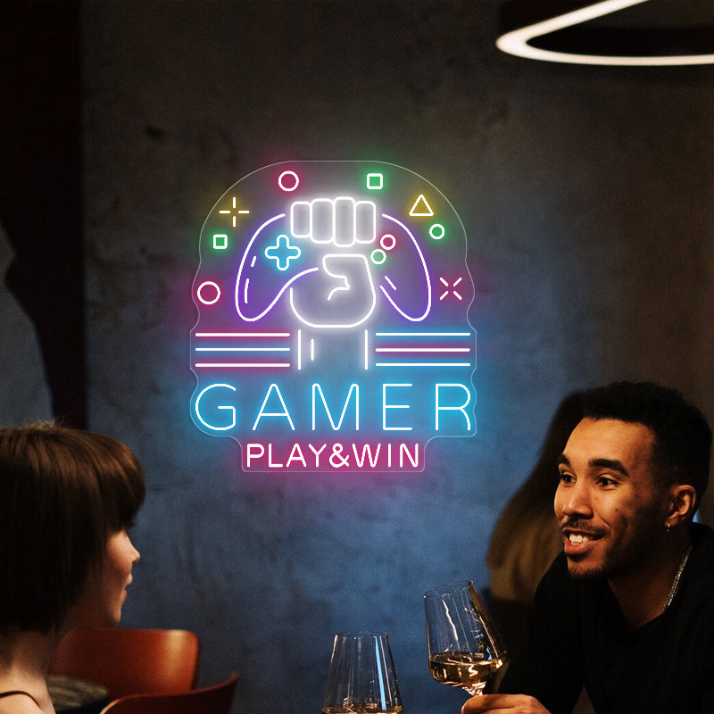 Game Winer Gamer Neon Sign
