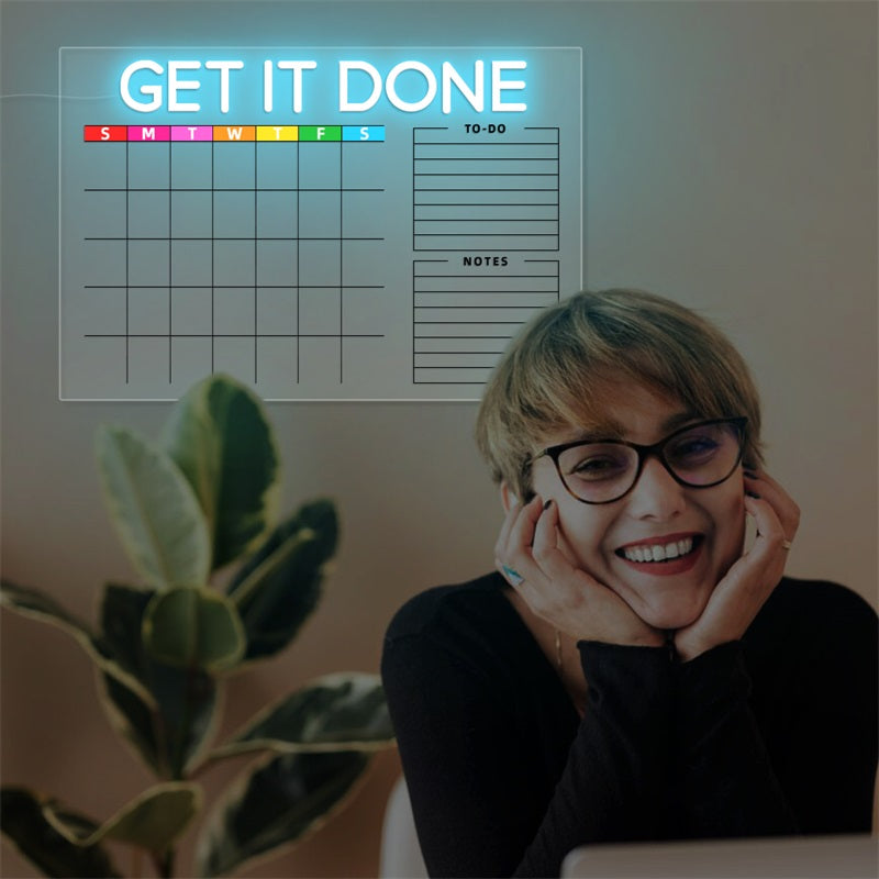 Get It Done Neon Sign
