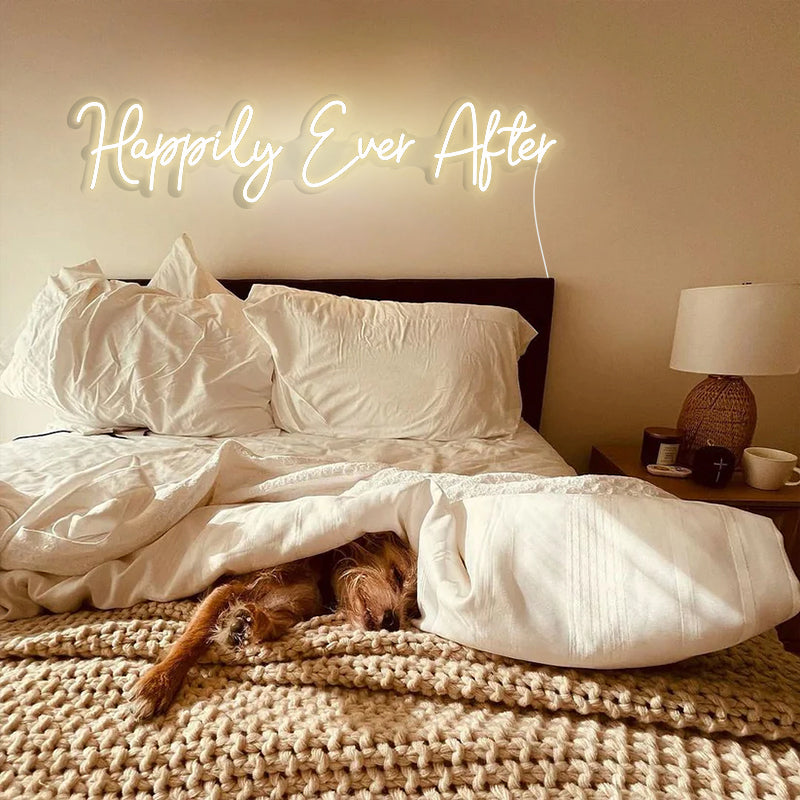 Happily Ever After Neon Sign