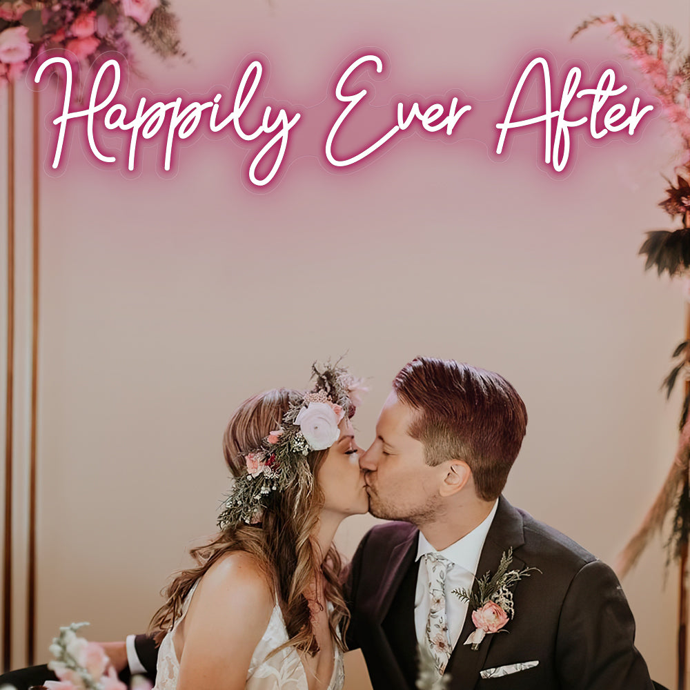 Happily Ever After Neon Sign