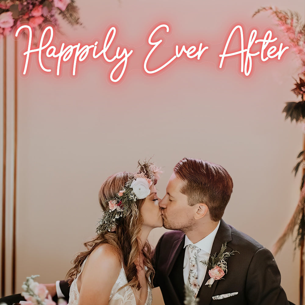 Happily Ever After Neon Sign