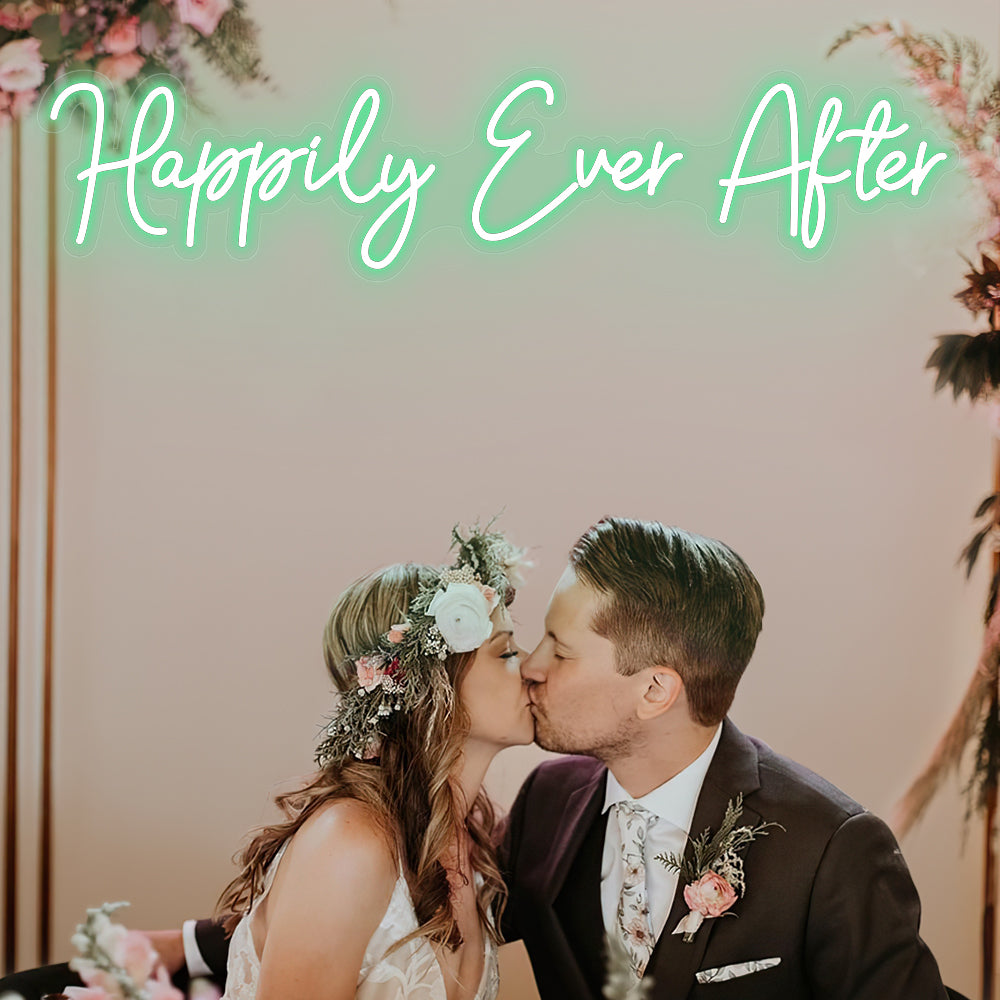 Happily Ever After Neon Sign