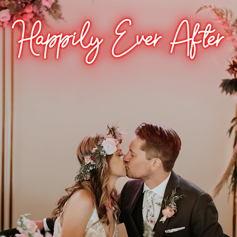 Happily Ever After Neon Sign