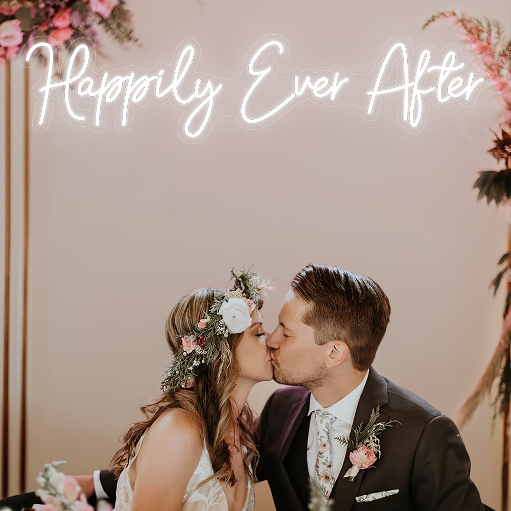 Happily Ever After Neon Sign