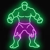 Hulk Neon Sign For Dorm Rooms