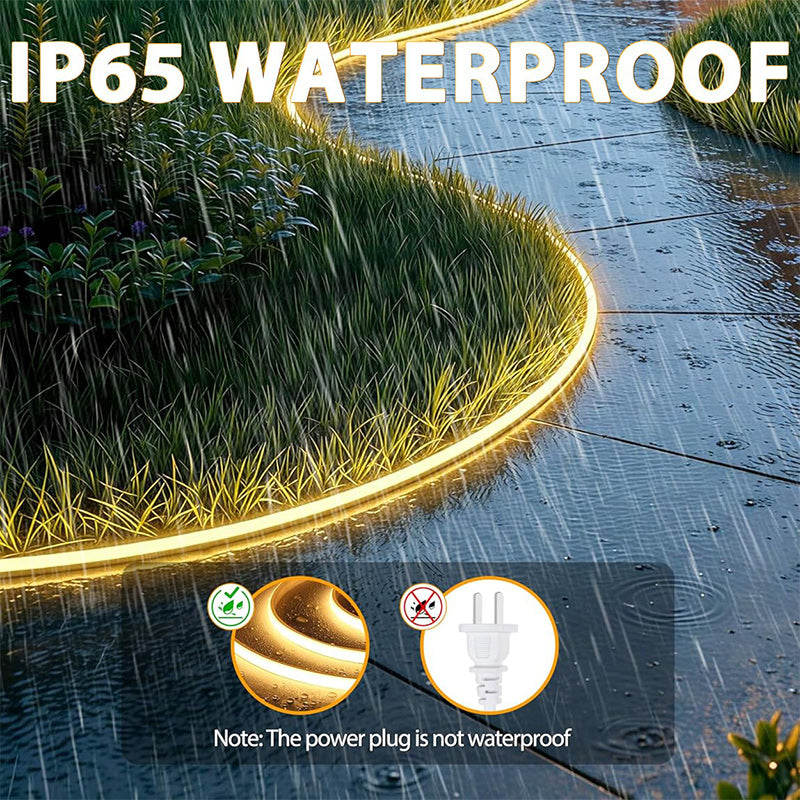 120V COB LED Strip Lights Plug-in