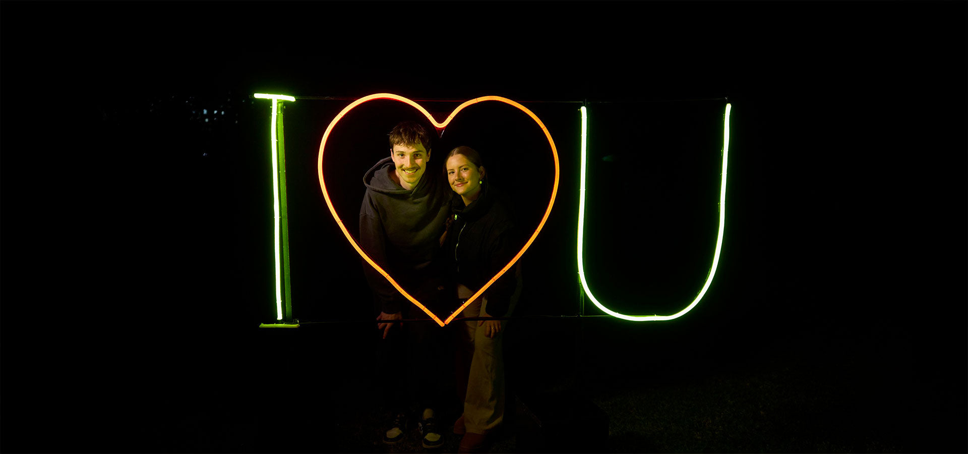 I Love You Neon Sign For Gift