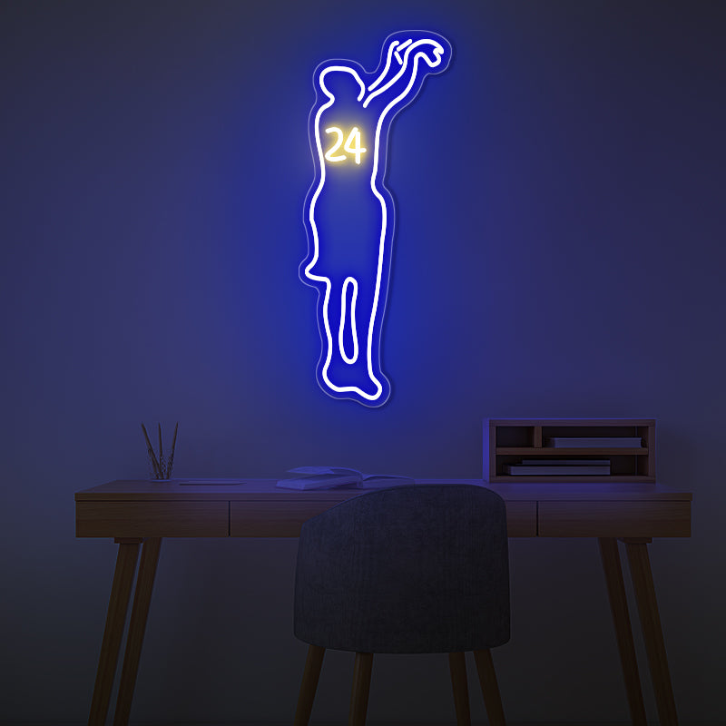 Kobe Bryant Neon Sign Art