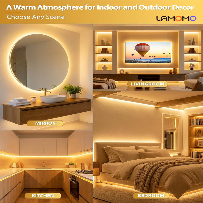 Dimmable LED Strip Lights Set