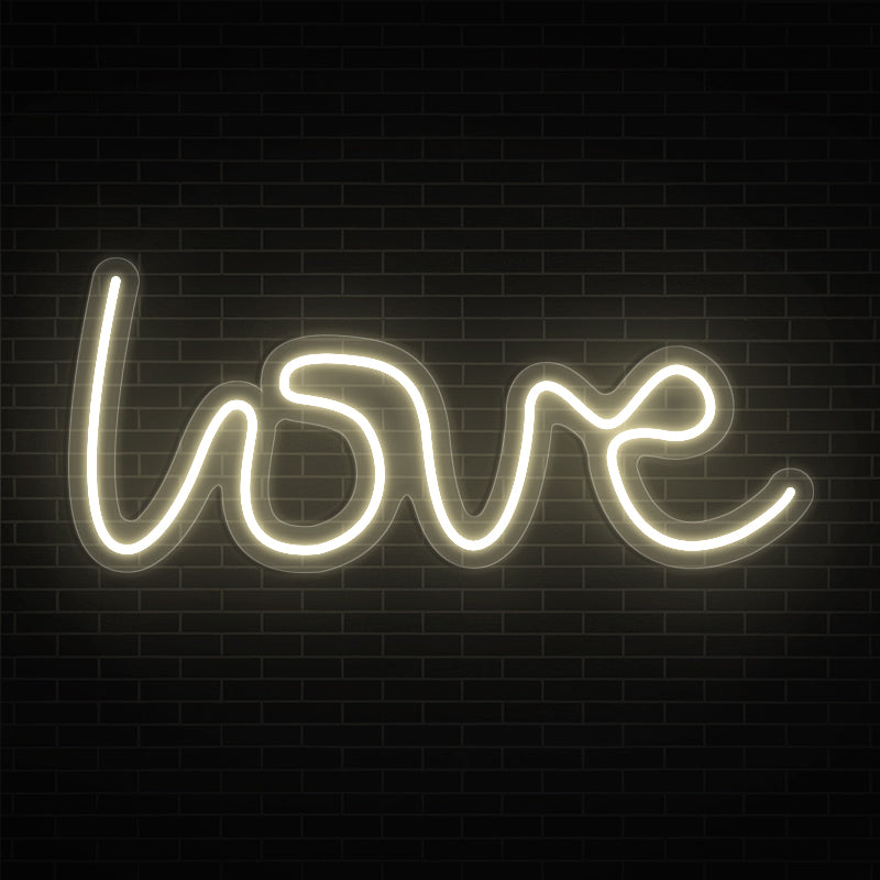 Love Neon Sign For Wedding