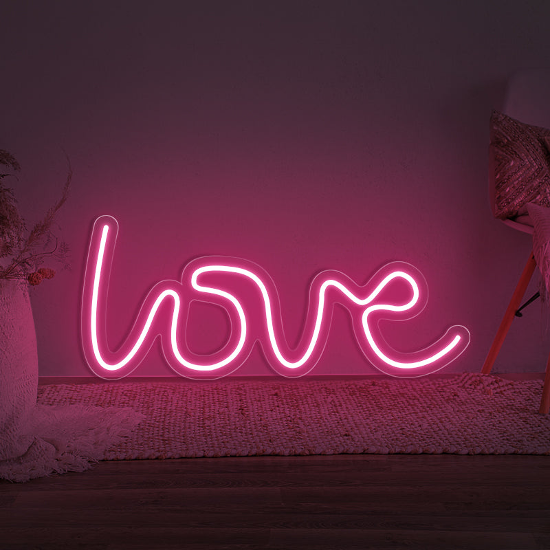 Love Neon Sign For Wedding