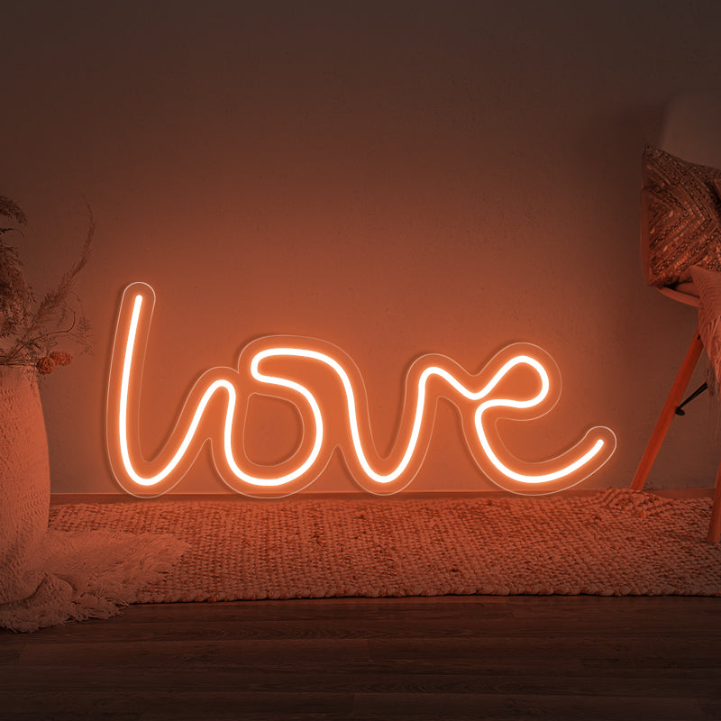 Love Neon Sign For Wedding