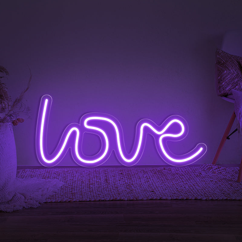 Love Neon Sign For Wedding