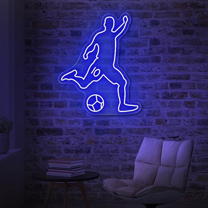 Messi Football Neon Sign