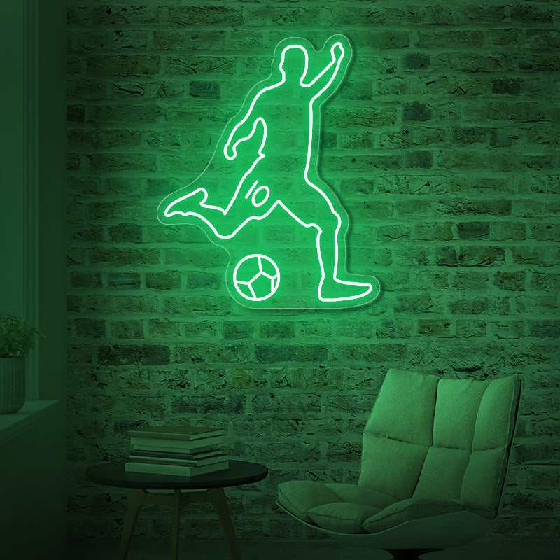 Messi Football Neon Sign