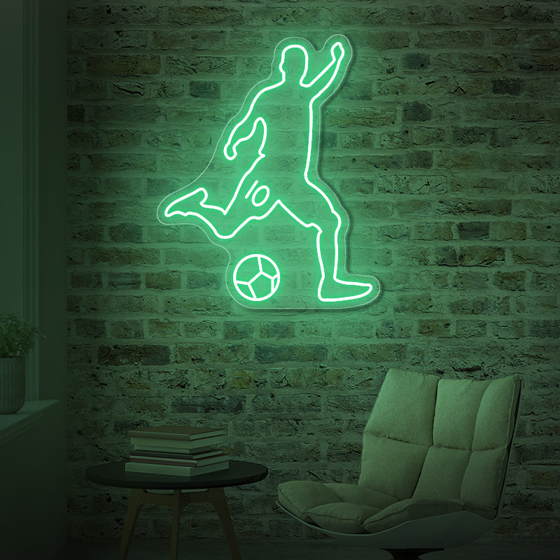 Messi Football Neon Sign