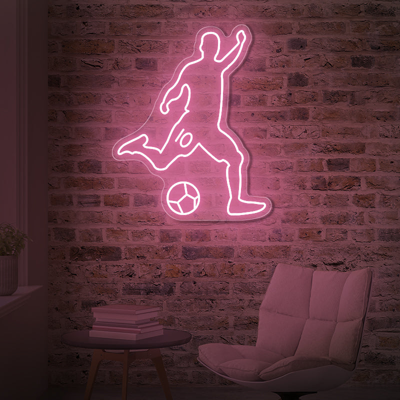 Messi Football Neon Sign