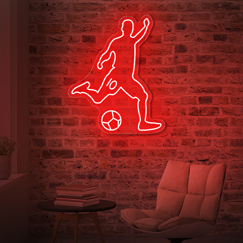 Messi Football Neon Sign