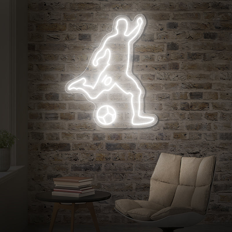 Messi Football Neon Sign