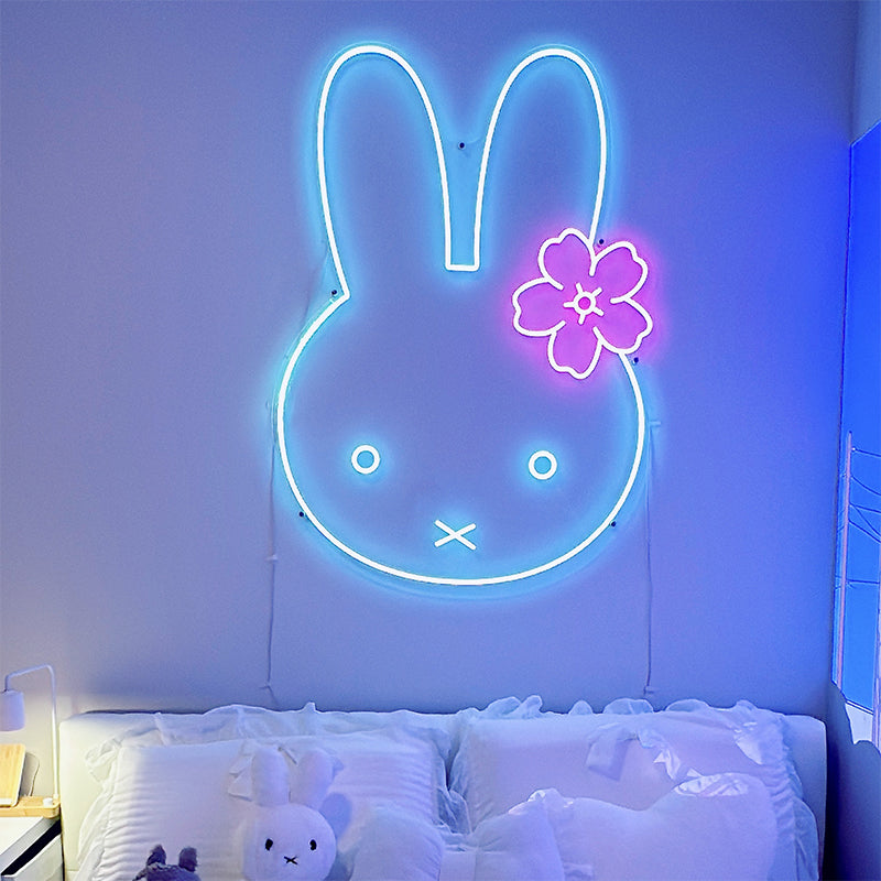 Miffy Neon Sign For Bedroom