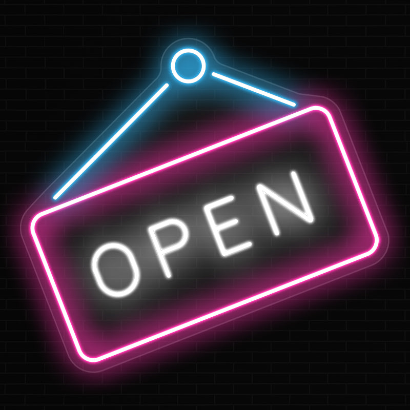 Neon Open Sign For Shops
