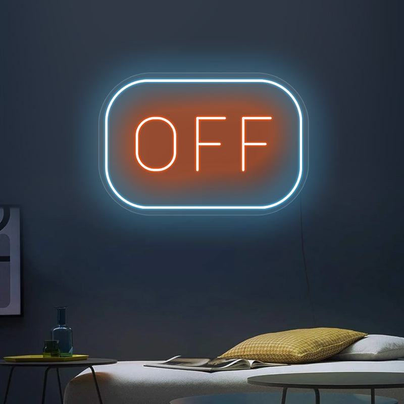 OFF Neon Sign For Coffee shop