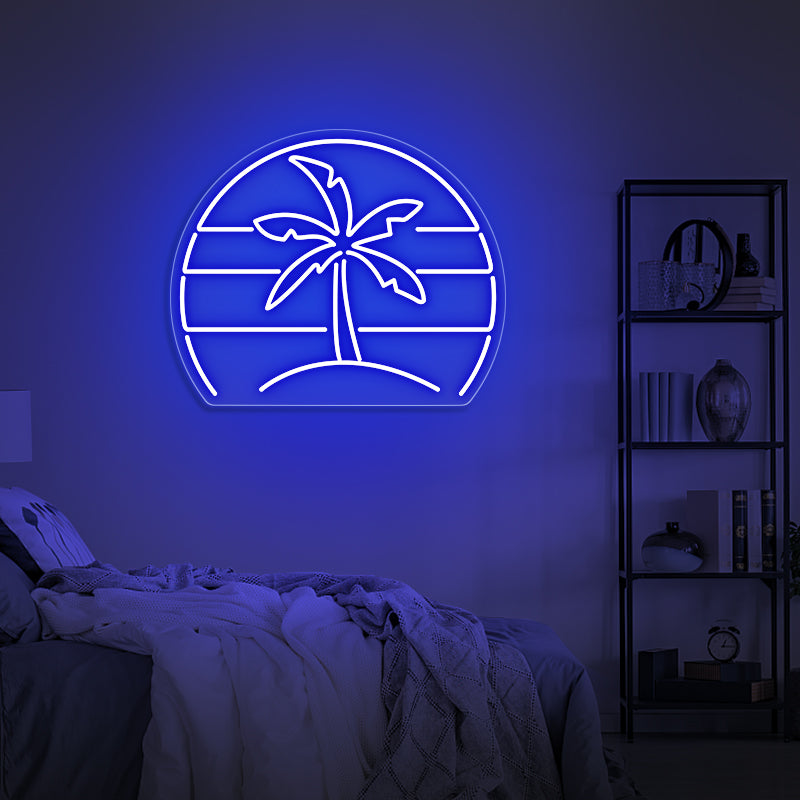 Palm Tree Neon Sign For Home Decor