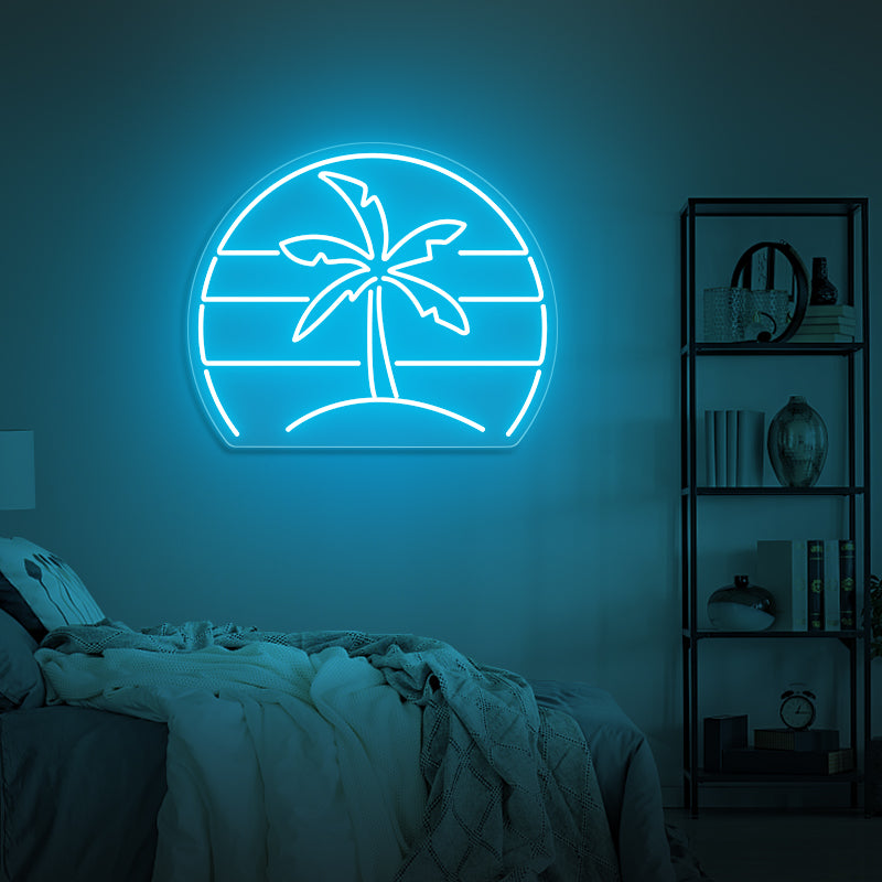 Palm Tree Neon Sign For Home Decor