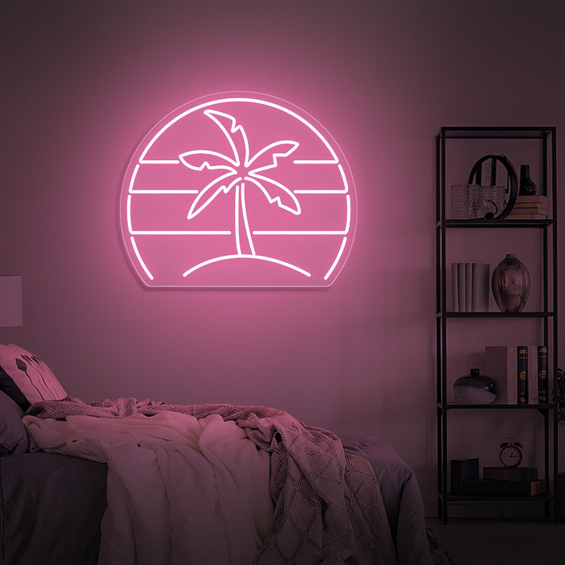 Palm Tree Neon Sign For Home Decor