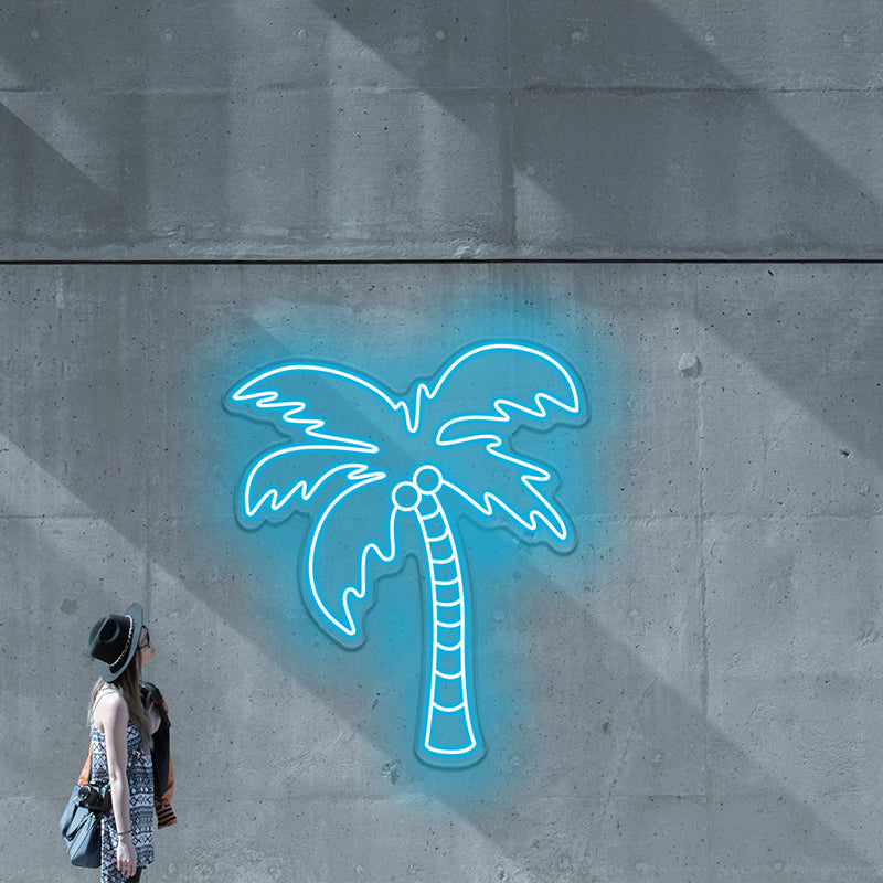 Palm Tree Neon Sign For Living Room