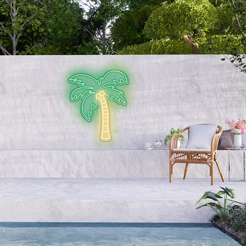 Palm Tree Neon Sign For Living Room